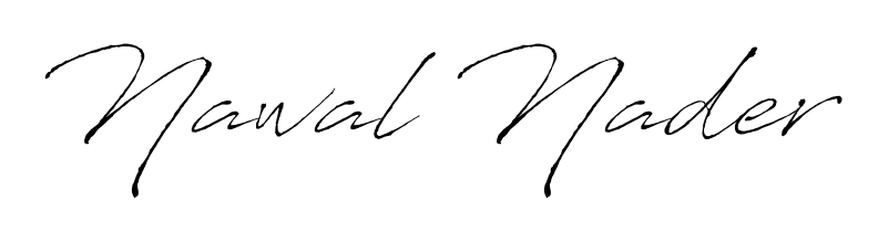 You can use this online signature creator to create a handwritten signature for the name Nawal Nader. This is the best online autograph maker. Nawal Nader signature style 6 images and pictures png