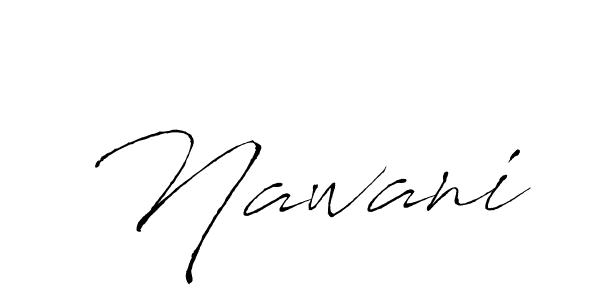 How to make Nawani name signature. Use Antro_Vectra style for creating short signs online. This is the latest handwritten sign. Nawani signature style 6 images and pictures png