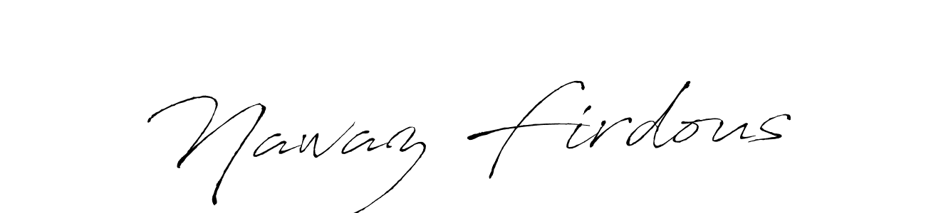 if you are searching for the best signature style for your name Nawaz Firdous. so please give up your signature search. here we have designed multiple signature styles  using Antro_Vectra. Nawaz Firdous signature style 6 images and pictures png