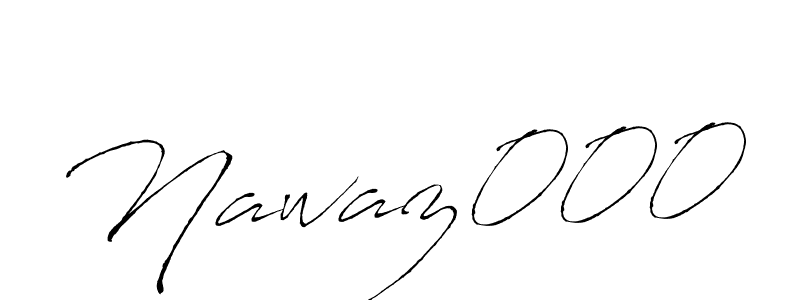 How to make Nawaz000 name signature. Use Antro_Vectra style for creating short signs online. This is the latest handwritten sign. Nawaz000 signature style 6 images and pictures png