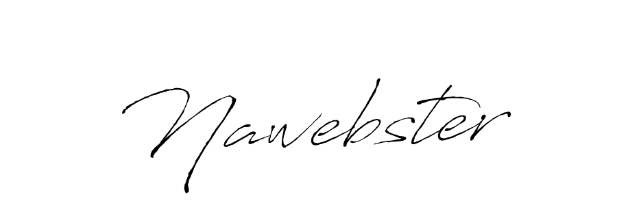 Create a beautiful signature design for name Nawebster. With this signature (Antro_Vectra) fonts, you can make a handwritten signature for free. Nawebster signature style 6 images and pictures png