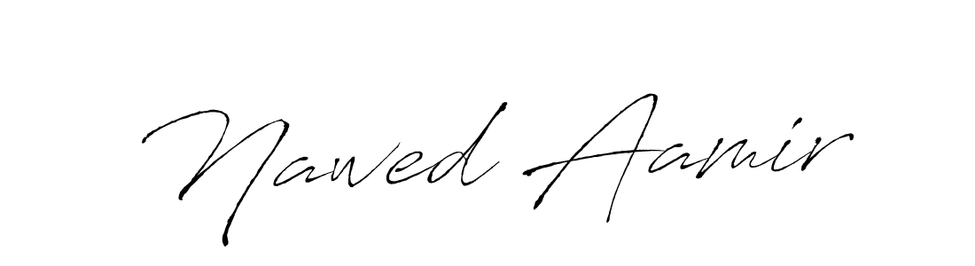 You can use this online signature creator to create a handwritten signature for the name Nawed Aamir. This is the best online autograph maker. Nawed Aamir signature style 6 images and pictures png