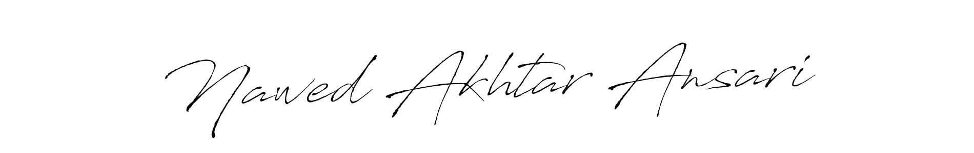 Nawed Akhtar Ansari stylish signature style. Best Handwritten Sign (Antro_Vectra) for my name. Handwritten Signature Collection Ideas for my name Nawed Akhtar Ansari. Nawed Akhtar Ansari signature style 6 images and pictures png