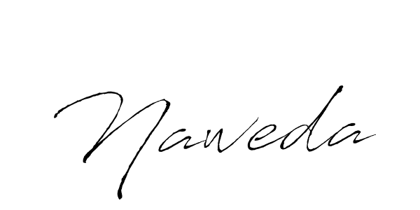 How to make Naweda name signature. Use Antro_Vectra style for creating short signs online. This is the latest handwritten sign. Naweda signature style 6 images and pictures png