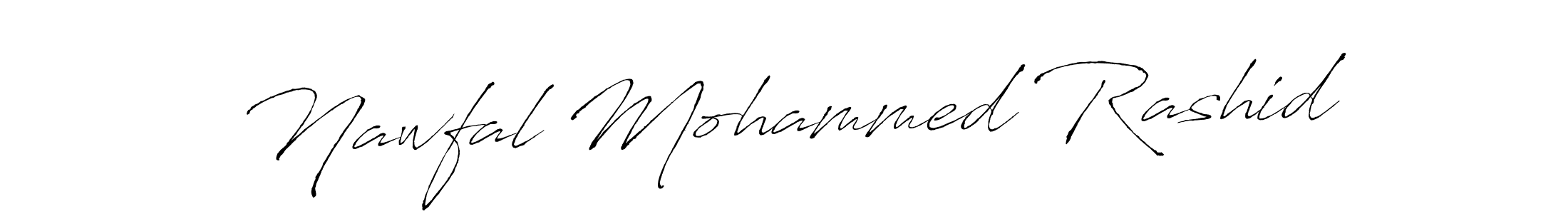 if you are searching for the best signature style for your name Nawfal Mohammed Rashid. so please give up your signature search. here we have designed multiple signature styles  using Antro_Vectra. Nawfal Mohammed Rashid signature style 6 images and pictures png
