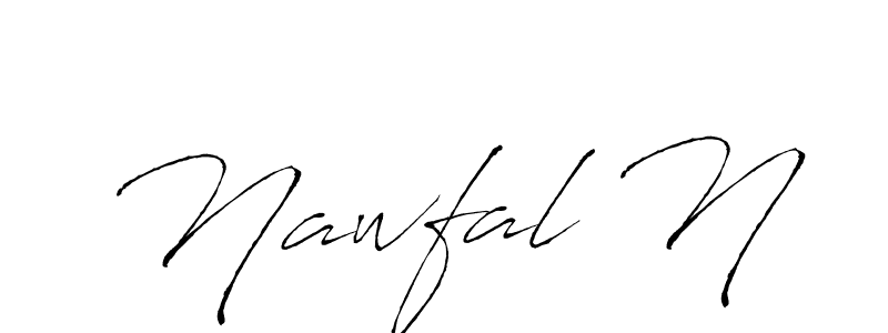 Once you've used our free online signature maker to create your best signature Antro_Vectra style, it's time to enjoy all of the benefits that Nawfal N name signing documents. Nawfal N signature style 6 images and pictures png