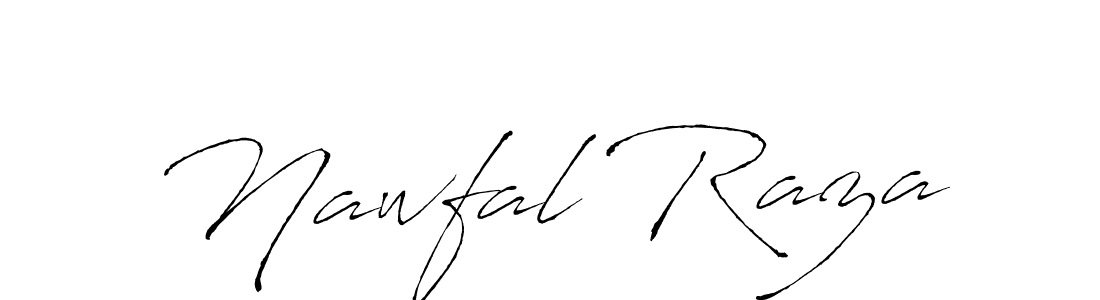 Design your own signature with our free online signature maker. With this signature software, you can create a handwritten (Antro_Vectra) signature for name Nawfal Raza. Nawfal Raza signature style 6 images and pictures png