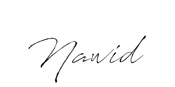 Make a beautiful signature design for name Nawid . Use this online signature maker to create a handwritten signature for free. Nawid  signature style 6 images and pictures png