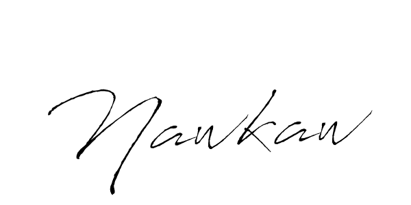 Nawkaw stylish signature style. Best Handwritten Sign (Antro_Vectra) for my name. Handwritten Signature Collection Ideas for my name Nawkaw. Nawkaw signature style 6 images and pictures png