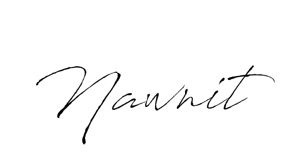 Make a beautiful signature design for name Nawnit. Use this online signature maker to create a handwritten signature for free. Nawnit signature style 6 images and pictures png