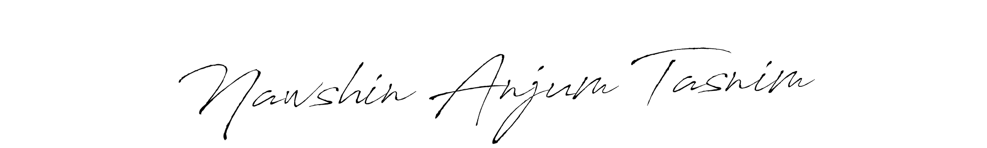 Make a beautiful signature design for name Nawshin Anjum Tasnim. Use this online signature maker to create a handwritten signature for free. Nawshin Anjum Tasnim signature style 6 images and pictures png