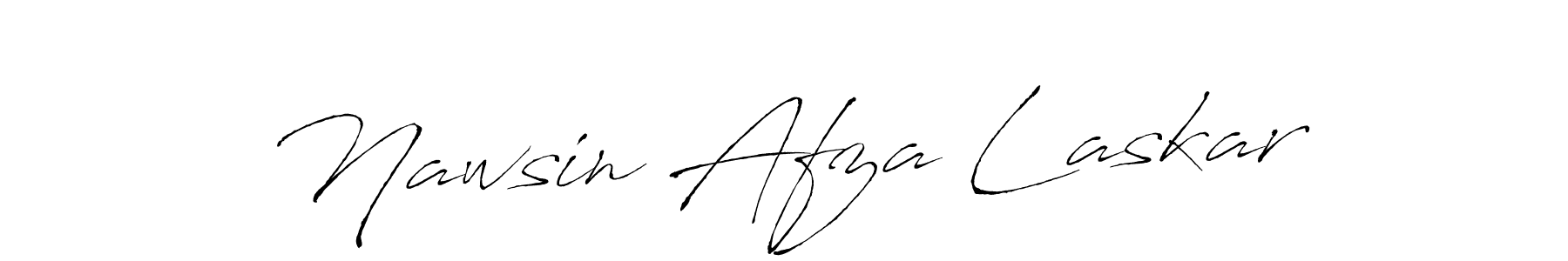 Design your own signature with our free online signature maker. With this signature software, you can create a handwritten (Antro_Vectra) signature for name Nawsin Afza Laskar. Nawsin Afza Laskar signature style 6 images and pictures png