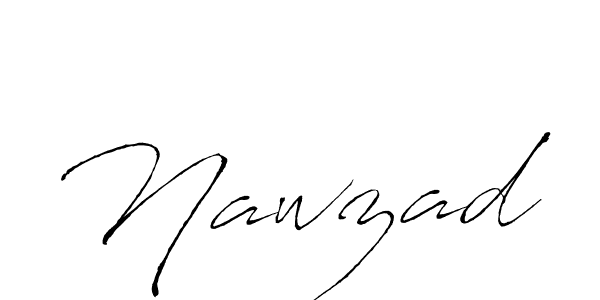 How to make Nawzad signature? Antro_Vectra is a professional autograph style. Create handwritten signature for Nawzad name. Nawzad signature style 6 images and pictures png