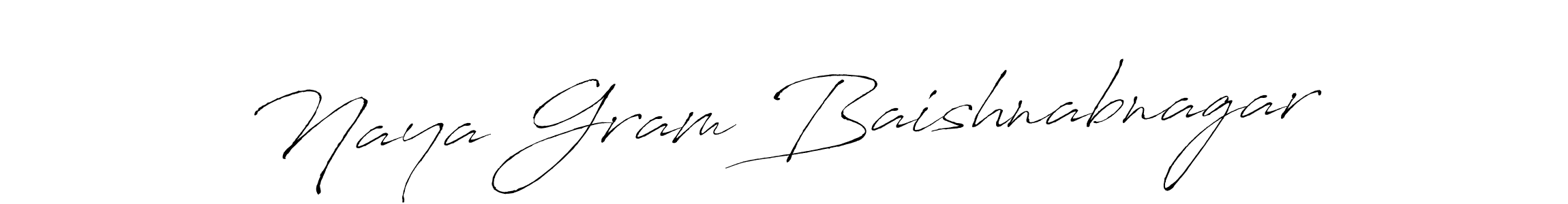 It looks lik you need a new signature style for name Naya Gram Baishnabnagar. Design unique handwritten (Antro_Vectra) signature with our free signature maker in just a few clicks. Naya Gram Baishnabnagar signature style 6 images and pictures png