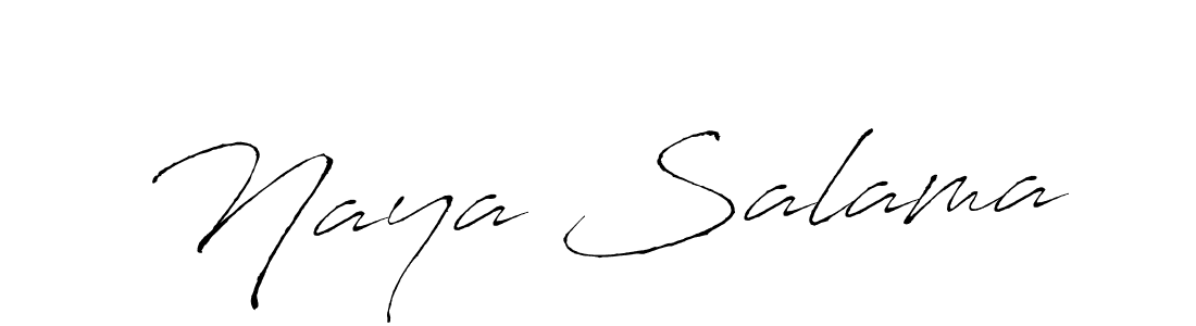 Here are the top 10 professional signature styles for the name Naya Salama. These are the best autograph styles you can use for your name. Naya Salama signature style 6 images and pictures png