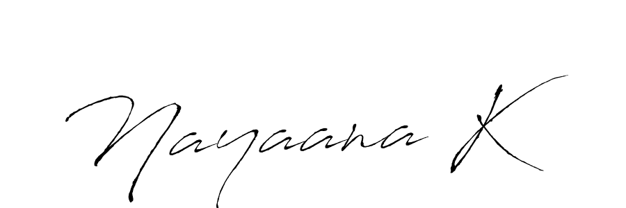 Also we have Nayaana K name is the best signature style. Create professional handwritten signature collection using Antro_Vectra autograph style. Nayaana K signature style 6 images and pictures png