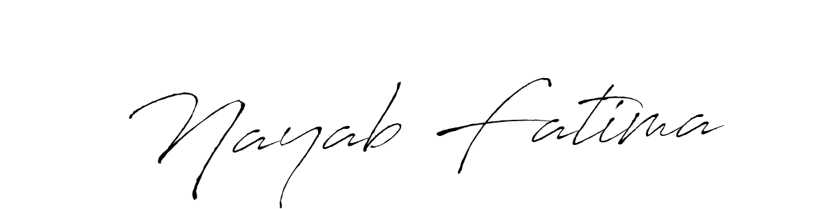 You should practise on your own different ways (Antro_Vectra) to write your name (Nayab Fatima) in signature. don't let someone else do it for you. Nayab Fatima signature style 6 images and pictures png