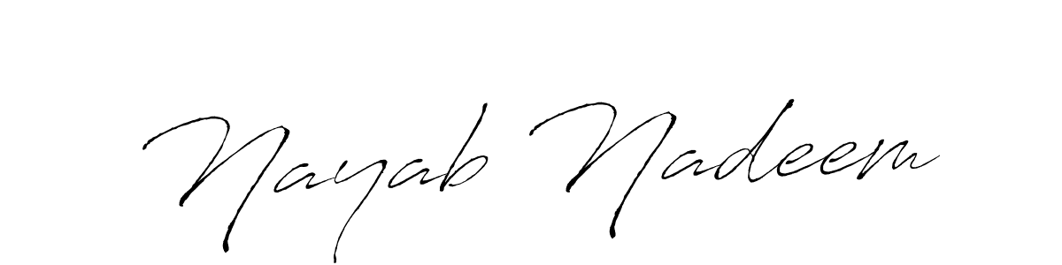 Once you've used our free online signature maker to create your best signature Antro_Vectra style, it's time to enjoy all of the benefits that Nayab Nadeem name signing documents. Nayab Nadeem signature style 6 images and pictures png