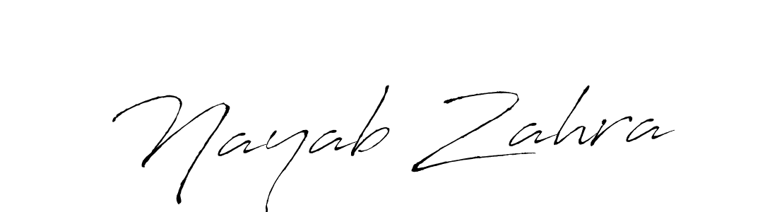 Also we have Nayab Zahra name is the best signature style. Create professional handwritten signature collection using Antro_Vectra autograph style. Nayab Zahra signature style 6 images and pictures png