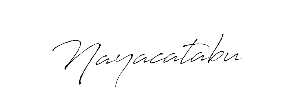 Design your own signature with our free online signature maker. With this signature software, you can create a handwritten (Antro_Vectra) signature for name Nayacatabu. Nayacatabu signature style 6 images and pictures png