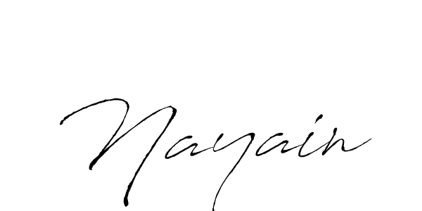 How to make Nayain name signature. Use Antro_Vectra style for creating short signs online. This is the latest handwritten sign. Nayain signature style 6 images and pictures png