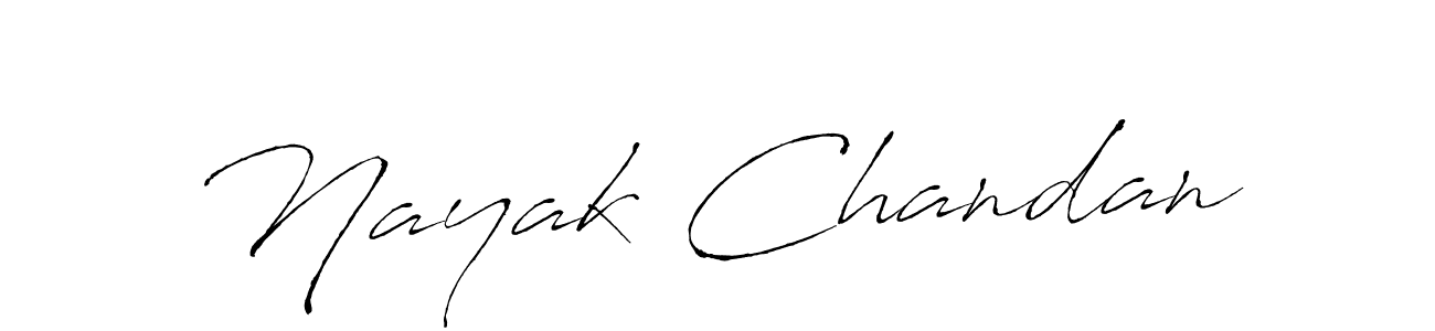 How to make Nayak Chandan signature? Antro_Vectra is a professional autograph style. Create handwritten signature for Nayak Chandan name. Nayak Chandan signature style 6 images and pictures png