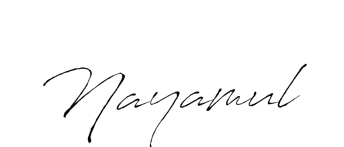 Nayamul stylish signature style. Best Handwritten Sign (Antro_Vectra) for my name. Handwritten Signature Collection Ideas for my name Nayamul. Nayamul signature style 6 images and pictures png