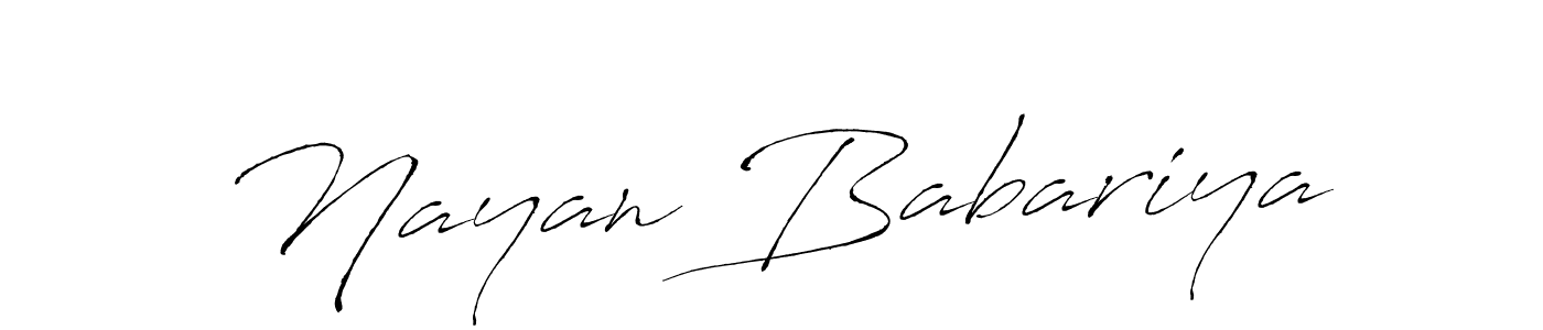 You can use this online signature creator to create a handwritten signature for the name Nayan Babariya. This is the best online autograph maker. Nayan Babariya signature style 6 images and pictures png