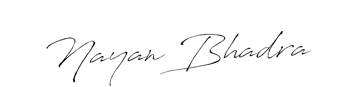 The best way (Antro_Vectra) to make a short signature is to pick only two or three words in your name. The name Nayan Bhadra include a total of six letters. For converting this name. Nayan Bhadra signature style 6 images and pictures png