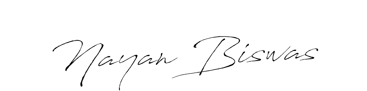 Use a signature maker to create a handwritten signature online. With this signature software, you can design (Antro_Vectra) your own signature for name Nayan Biswas. Nayan Biswas signature style 6 images and pictures png