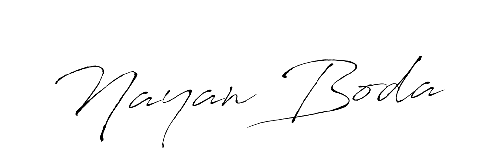 Also we have Nayan Boda name is the best signature style. Create professional handwritten signature collection using Antro_Vectra autograph style. Nayan Boda signature style 6 images and pictures png