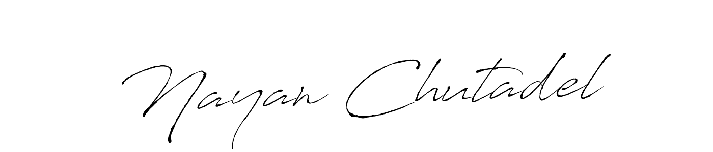 Once you've used our free online signature maker to create your best signature Antro_Vectra style, it's time to enjoy all of the benefits that Nayan Chutadel name signing documents. Nayan Chutadel signature style 6 images and pictures png