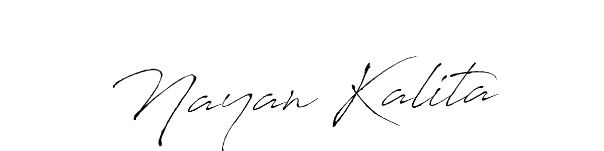 You should practise on your own different ways (Antro_Vectra) to write your name (Nayan Kalita) in signature. don't let someone else do it for you. Nayan Kalita signature style 6 images and pictures png