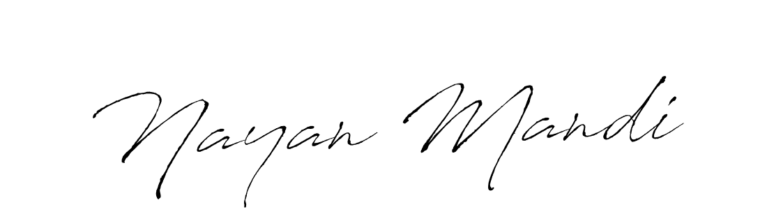 Create a beautiful signature design for name Nayan Mandi. With this signature (Antro_Vectra) fonts, you can make a handwritten signature for free. Nayan Mandi signature style 6 images and pictures png