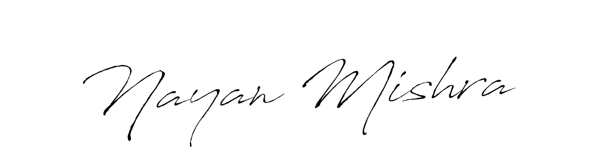 Also we have Nayan Mishra name is the best signature style. Create professional handwritten signature collection using Antro_Vectra autograph style. Nayan Mishra signature style 6 images and pictures png