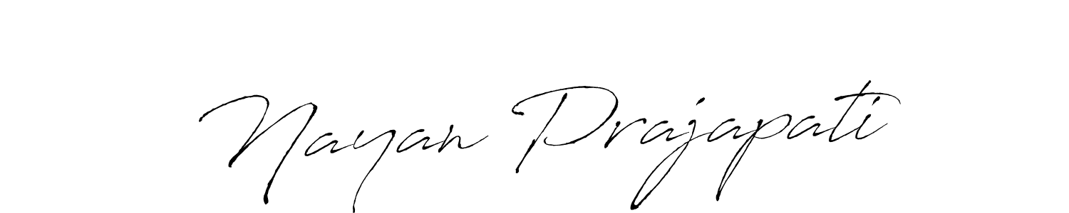 You should practise on your own different ways (Antro_Vectra) to write your name (Nayan Prajapati) in signature. don't let someone else do it for you. Nayan Prajapati signature style 6 images and pictures png