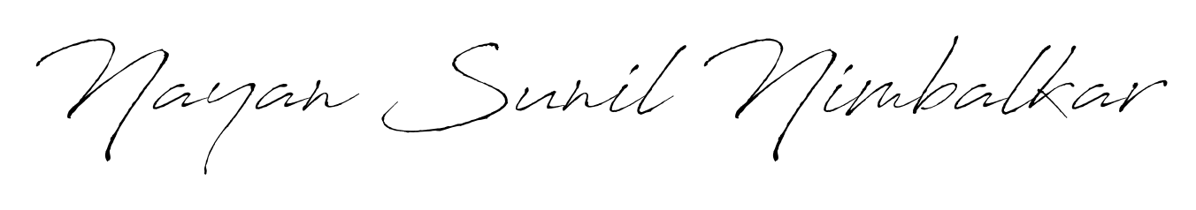 Discover the perfect balance of readability and style for Nayan Sunil Nimbalkar with Antro_Vectra font. Create your dream signature today. Nayan Sunil Nimbalkar signature style 6 images and pictures png