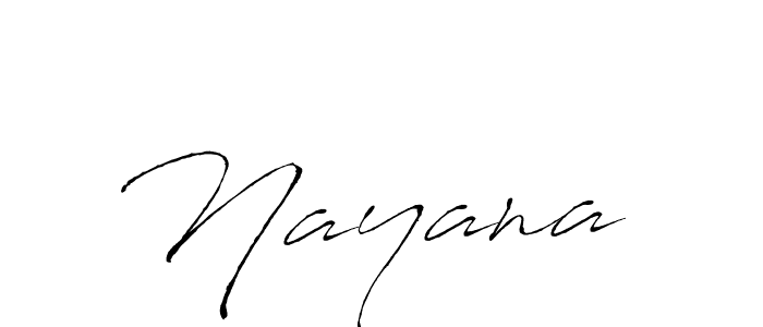 Make a beautiful signature design for name Nayana . With this signature (Antro_Vectra) style, you can create a handwritten signature for free. Nayana  signature style 6 images and pictures png