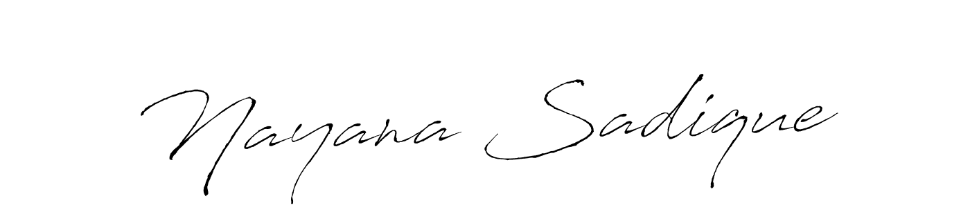 Similarly Antro_Vectra is the best handwritten signature design. Signature creator online .You can use it as an online autograph creator for name Nayana Sadique. Nayana Sadique signature style 6 images and pictures png
