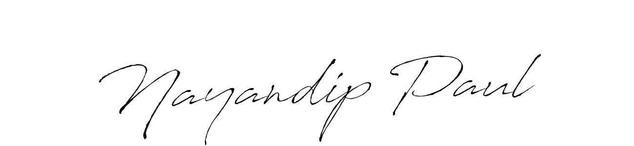 Use a signature maker to create a handwritten signature online. With this signature software, you can design (Antro_Vectra) your own signature for name Nayandip Paul. Nayandip Paul signature style 6 images and pictures png