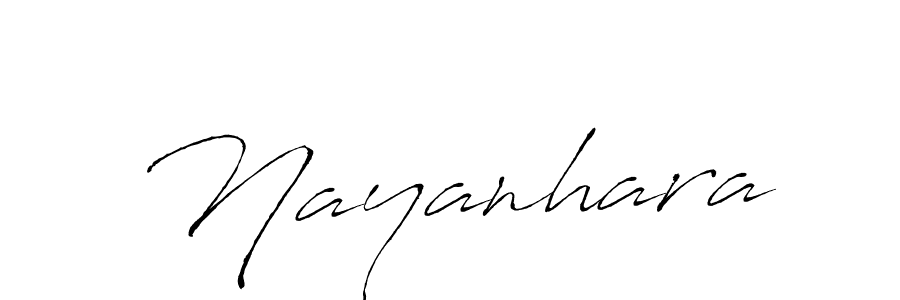 Nayanhara stylish signature style. Best Handwritten Sign (Antro_Vectra) for my name. Handwritten Signature Collection Ideas for my name Nayanhara. Nayanhara signature style 6 images and pictures png