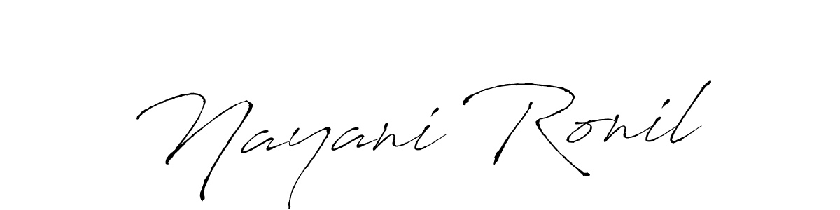 This is the best signature style for the Nayani Ronil name. Also you like these signature font (Antro_Vectra). Mix name signature. Nayani Ronil signature style 6 images and pictures png