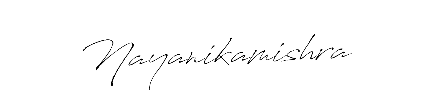 Design your own signature with our free online signature maker. With this signature software, you can create a handwritten (Antro_Vectra) signature for name Nayanikamishra. Nayanikamishra signature style 6 images and pictures png