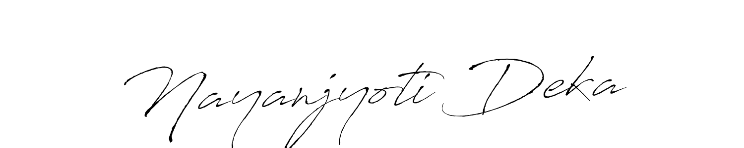 Also You can easily find your signature by using the search form. We will create Nayanjyoti Deka name handwritten signature images for you free of cost using Antro_Vectra sign style. Nayanjyoti Deka signature style 6 images and pictures png