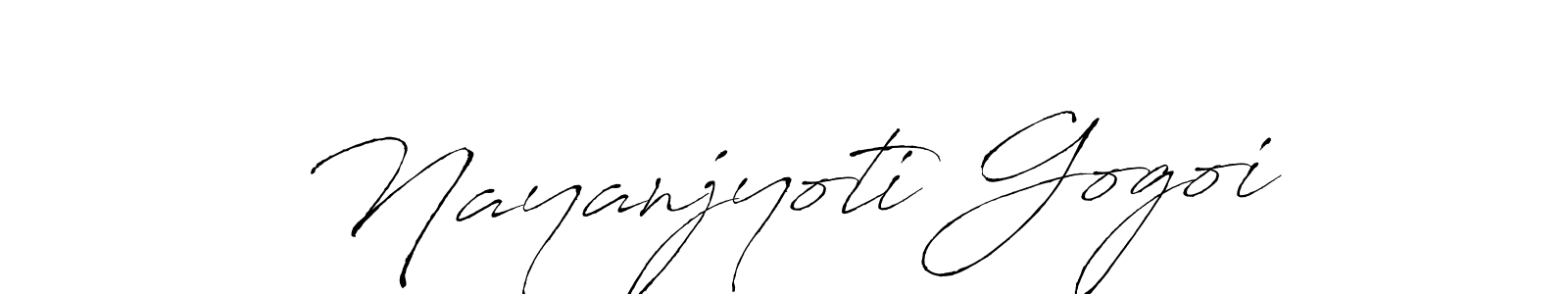 Make a beautiful signature design for name Nayanjyoti Gogoi. Use this online signature maker to create a handwritten signature for free. Nayanjyoti Gogoi signature style 6 images and pictures png