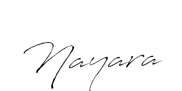 Nayara stylish signature style. Best Handwritten Sign (Antro_Vectra) for my name. Handwritten Signature Collection Ideas for my name Nayara. Nayara signature style 6 images and pictures png