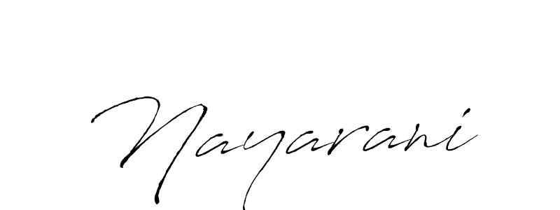 How to make Nayarani signature? Antro_Vectra is a professional autograph style. Create handwritten signature for Nayarani name. Nayarani signature style 6 images and pictures png