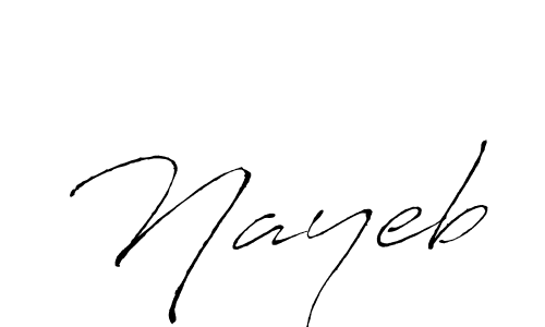 How to Draw Nayeb signature style? Antro_Vectra is a latest design signature styles for name Nayeb. Nayeb signature style 6 images and pictures png