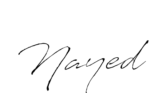 Nayed stylish signature style. Best Handwritten Sign (Antro_Vectra) for my name. Handwritten Signature Collection Ideas for my name Nayed. Nayed signature style 6 images and pictures png
