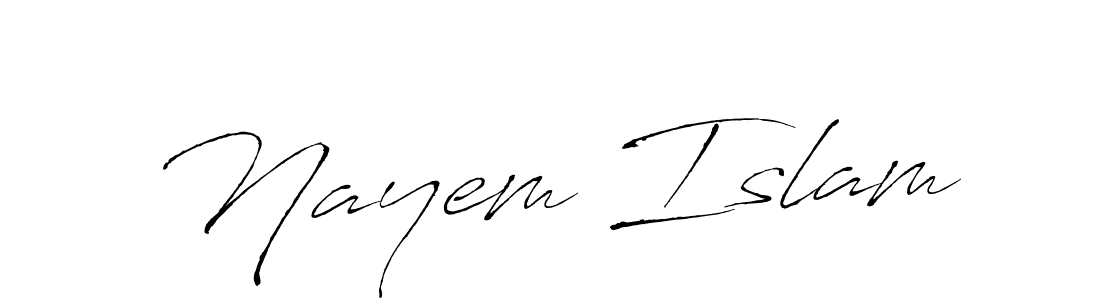 Make a short Nayem Islam signature style. Manage your documents anywhere anytime using Antro_Vectra. Create and add eSignatures, submit forms, share and send files easily. Nayem Islam signature style 6 images and pictures png